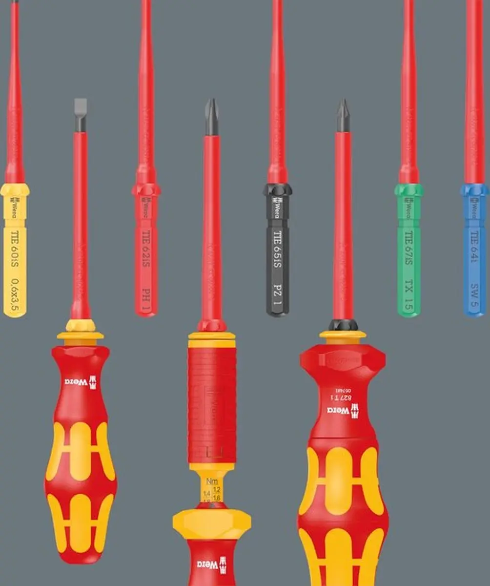 Wera Kraftform Kompakt VDE 16 Torque Momentschroevendraaierset