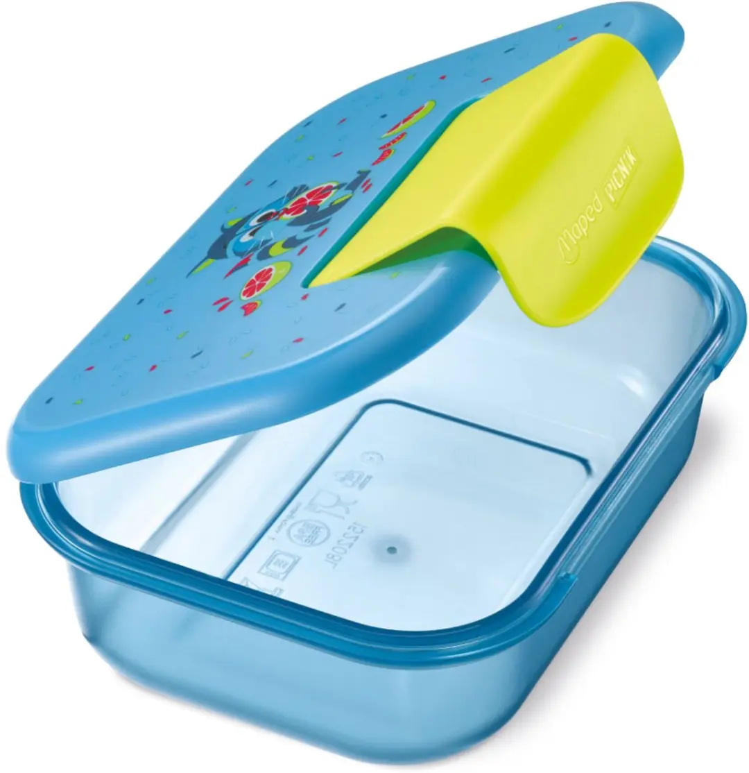 Maped Miniz Lunchbox Ecozen 900ml - Wasbeer Blauw