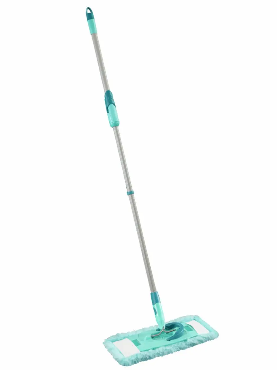 Leifheit Clean Twist Overtrek Klittenband Vloerwisser M Ergo 33cm Static Plus - 2 Stuks