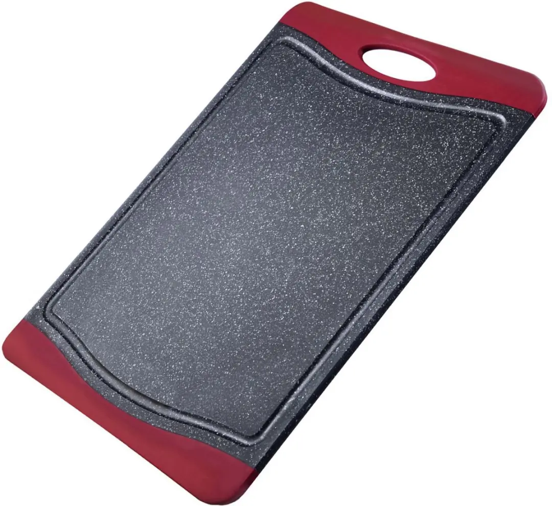 Westmark Snijplank 37x25,5cm - Grijs/Rood