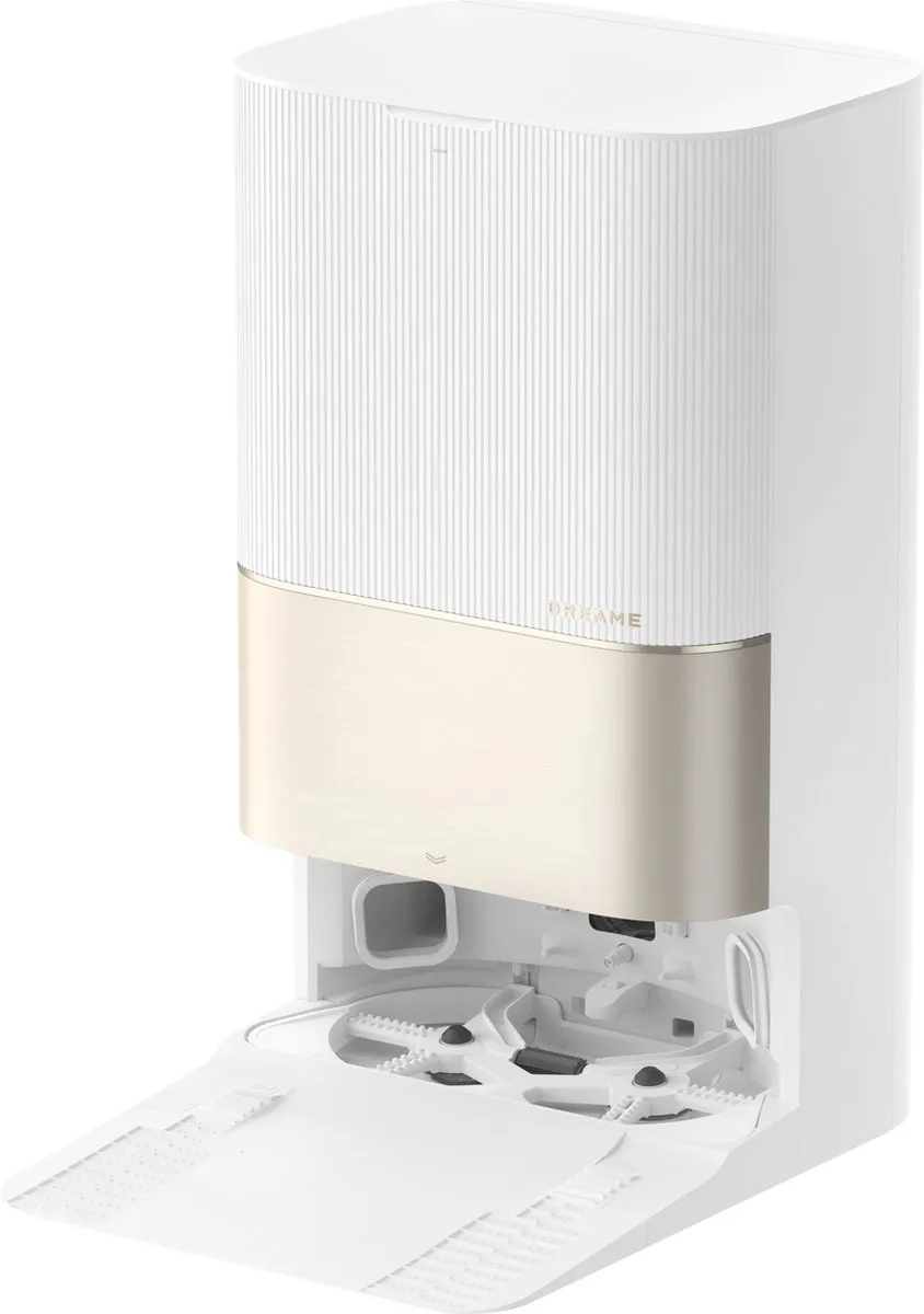 Dreame X40 Ultra Complete - Robotstofzuiger met dweilfunctie - Geschikt voor huisdierharen - Complete accessoires kit - Wit