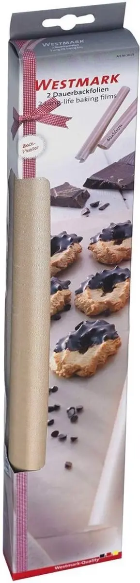 Westmark Herbruikbare Bakfolies 2 Stuks - Beige