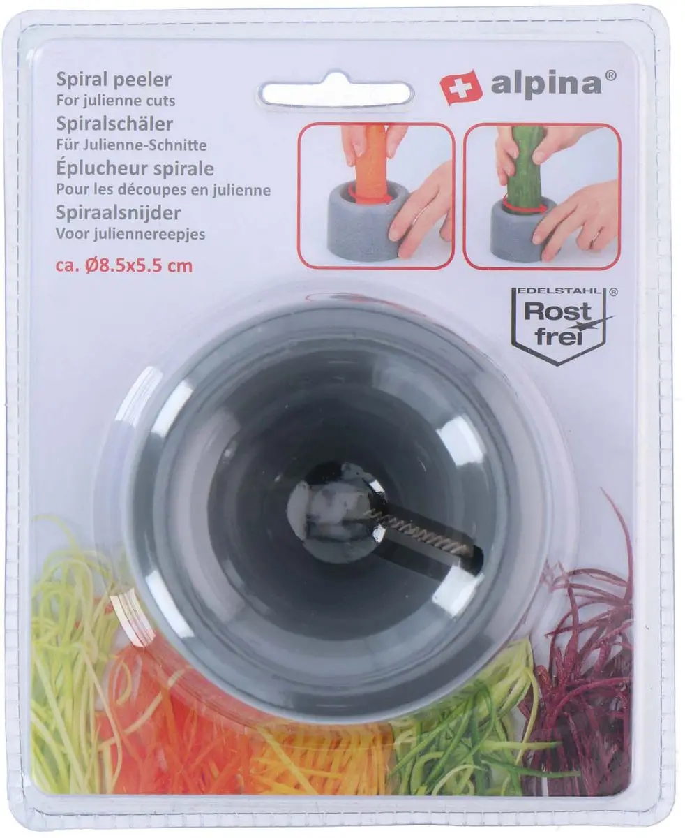 Alpina 3-Delige Spiraalsnijder Set - Meerkleurig