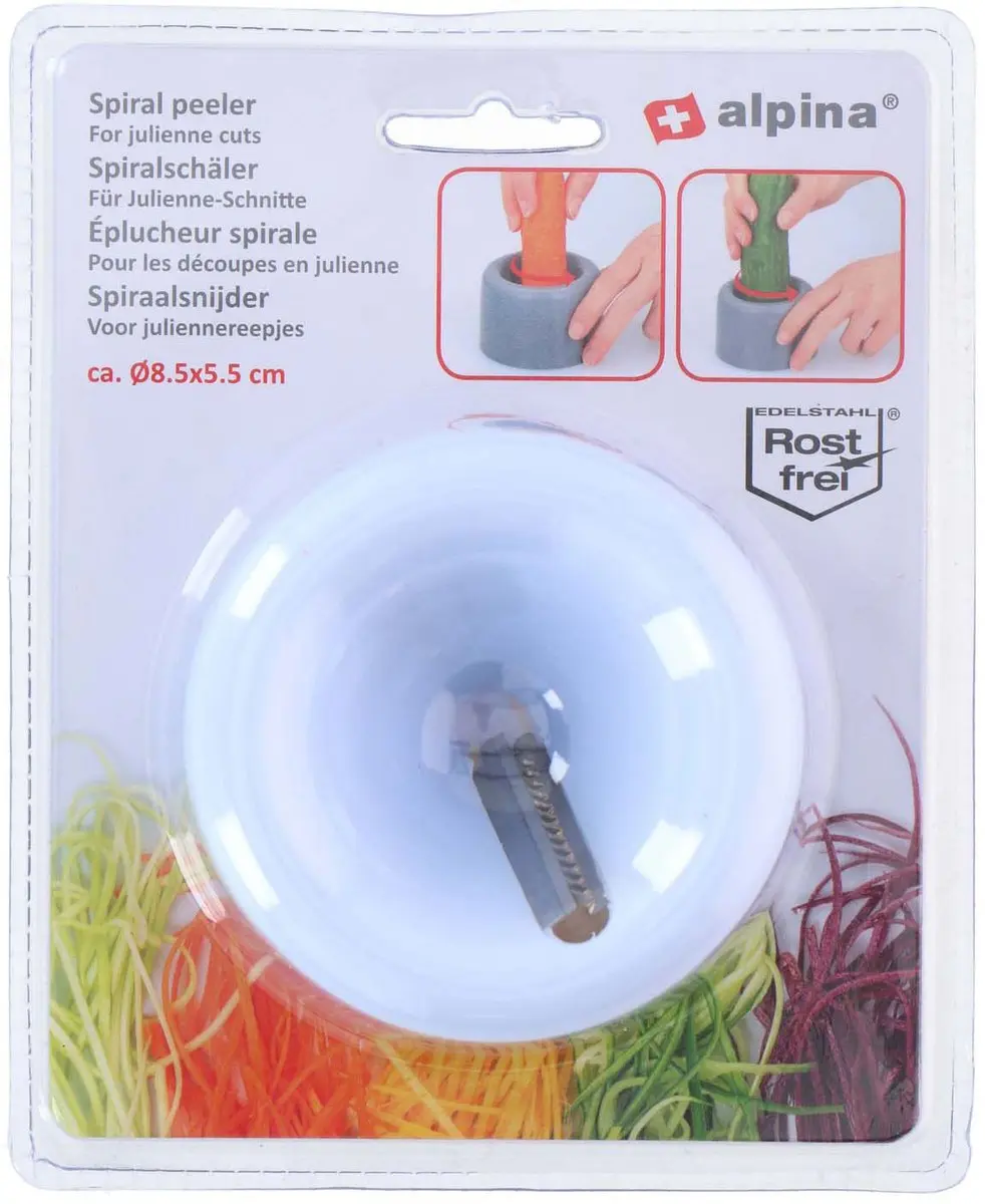 Alpina 3-Delige Spiraalsnijder Set - Meerkleurig
