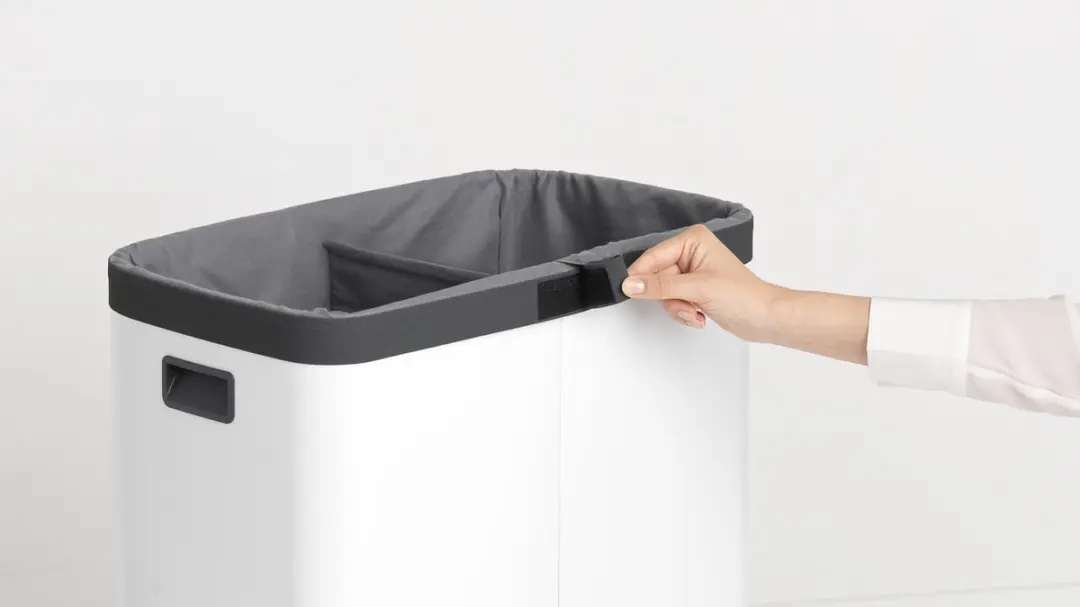 Brabantia Bo Waszak Vervangende Tas 2x45L - Grijs