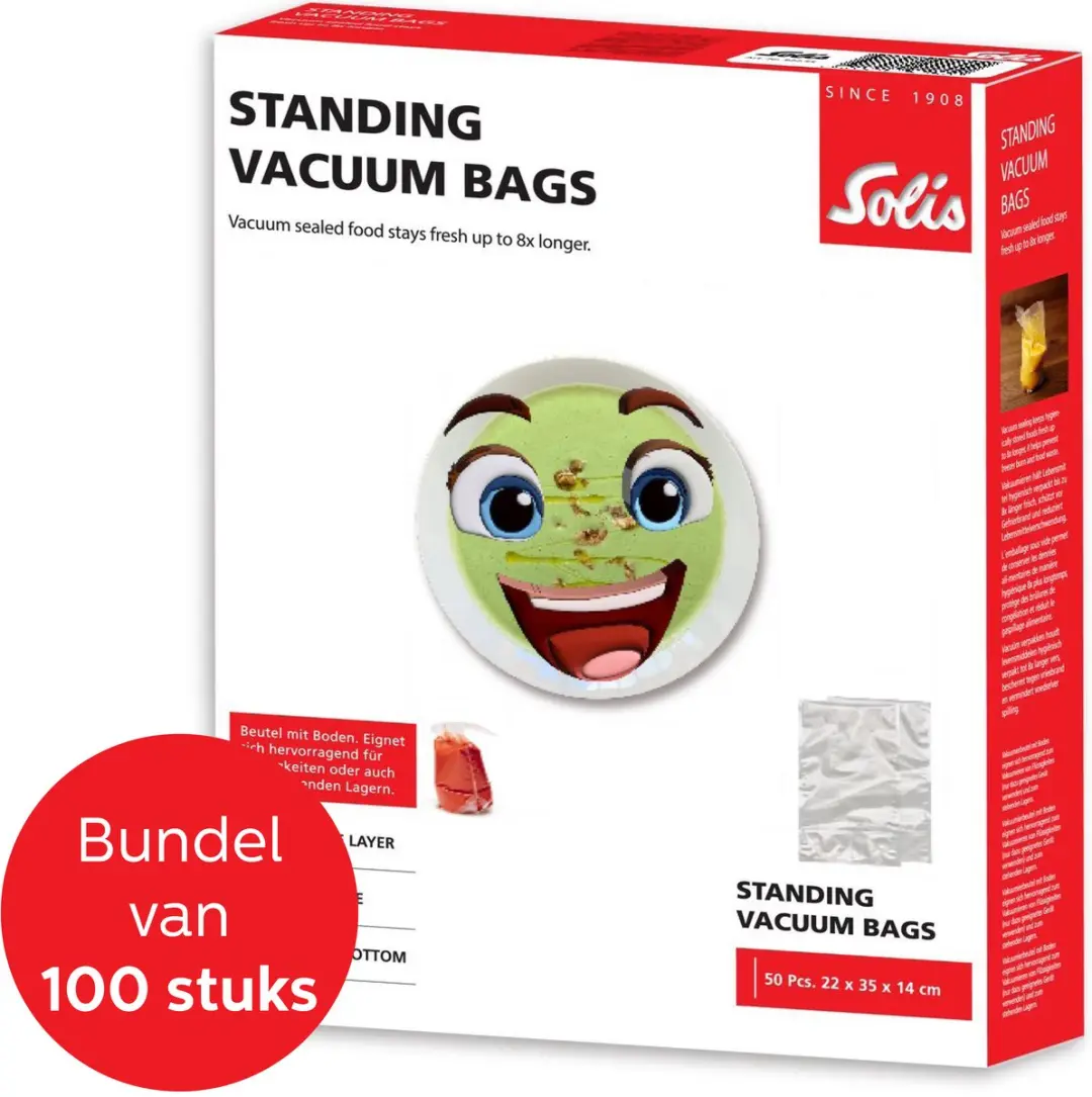 Solis Vac Vacuümzakken 100 Stuks