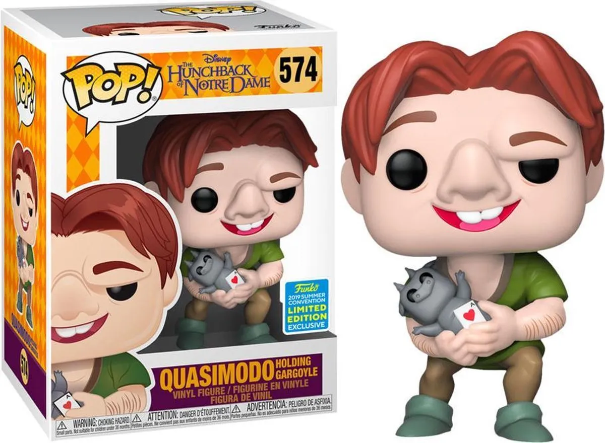Funko Pop The Hunchback of Notre Dame Quasimodo Gargoyle Exclusief - 574