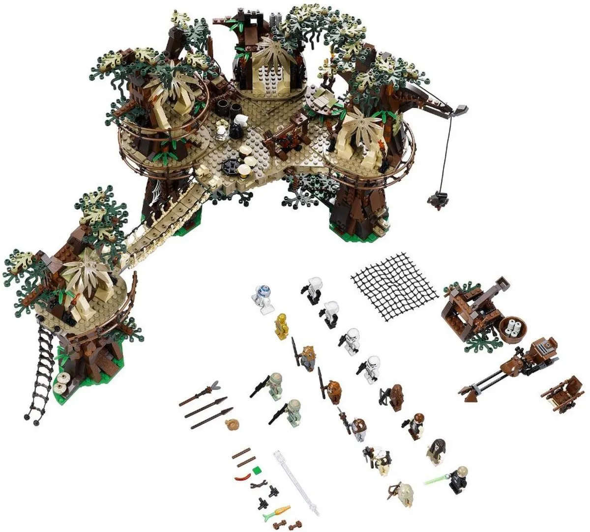 LEGO Star Wars Ewok Village 10236 - 1990 Stukken - afbeelding 5 van 6