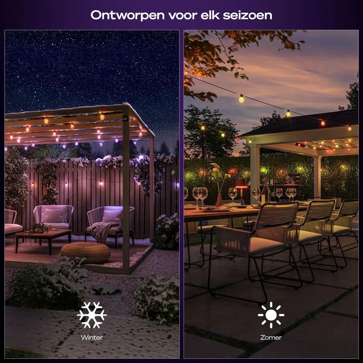 Philips Hue Festavia Globe Lichtsnoer 7m - 10 Lampen - afbeelding 6 van 6