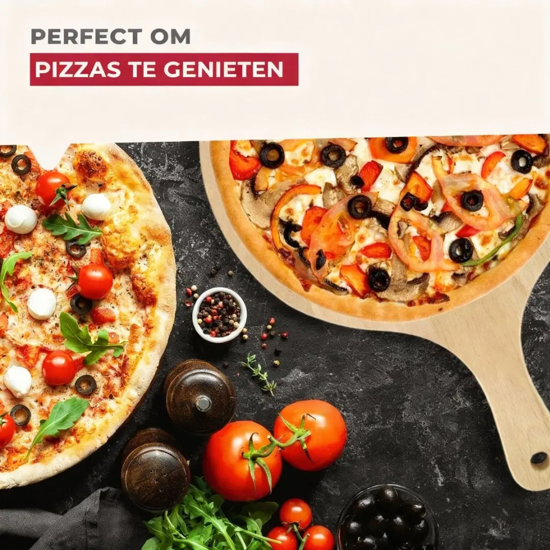 Fackelmann Wood Edition Pizzaplaat 30cm - afbeelding 4 van 6