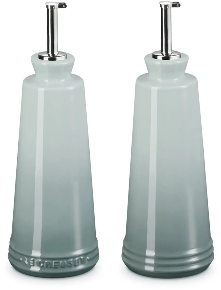 Le Creuset Olie- en Azijnset Sea Salt 20x9cm - Grijs