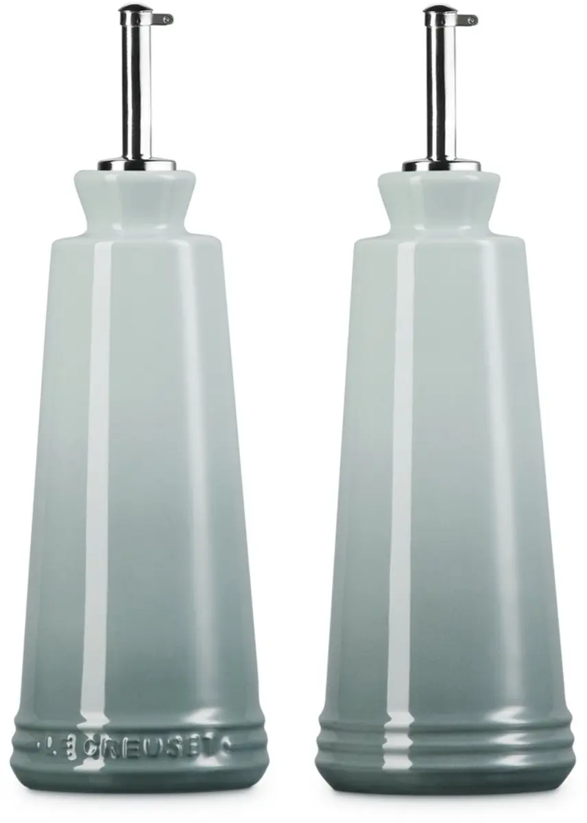 Le Creuset Olie- en Azijnset Sea Salt 20x9cm - Grijs