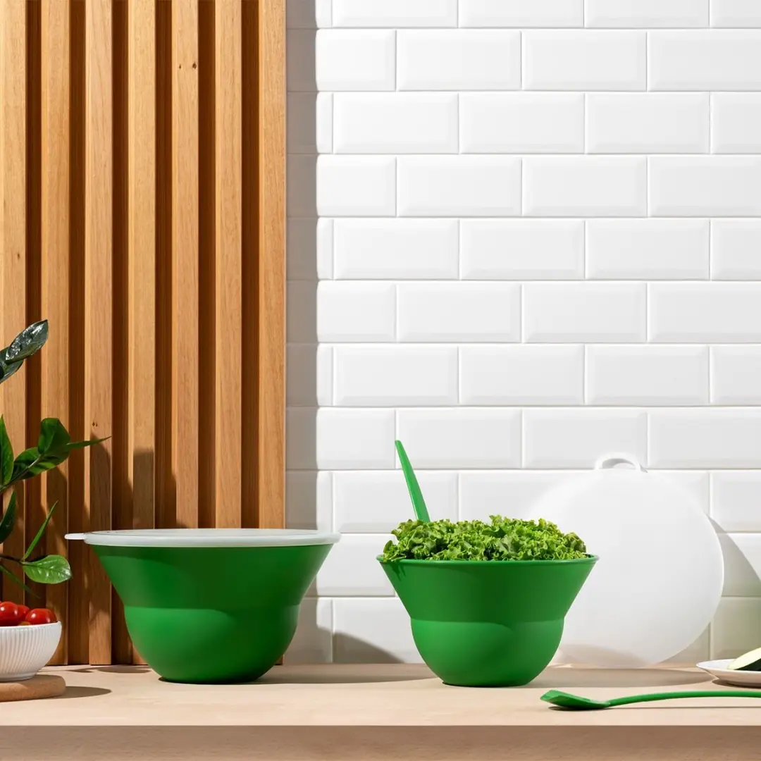 Bodum Topee Bowls 5L & 3L - Appelgroen - 2 Stuks