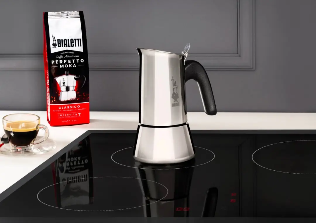 Bialetti Venus Percolator 2 Koppen 85ml - Zilver