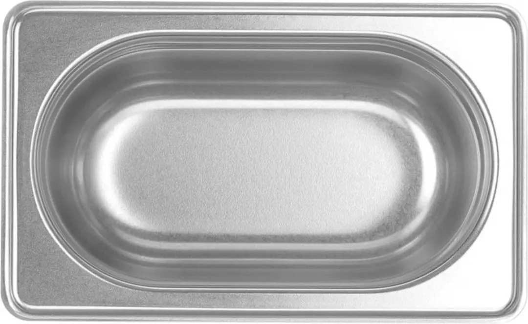 HENDI Gastronormbak 1L - 100mm - Roestvrij staal