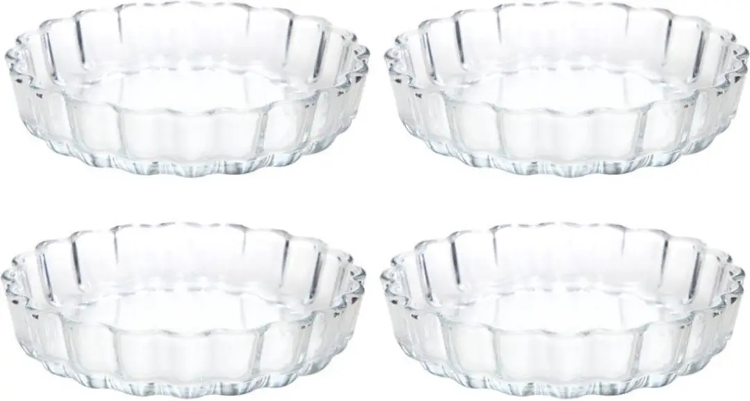 Cosy&Trendy Crème Brûlée Schaaltjes 4 Stuks - Ø12,8cm Glas
