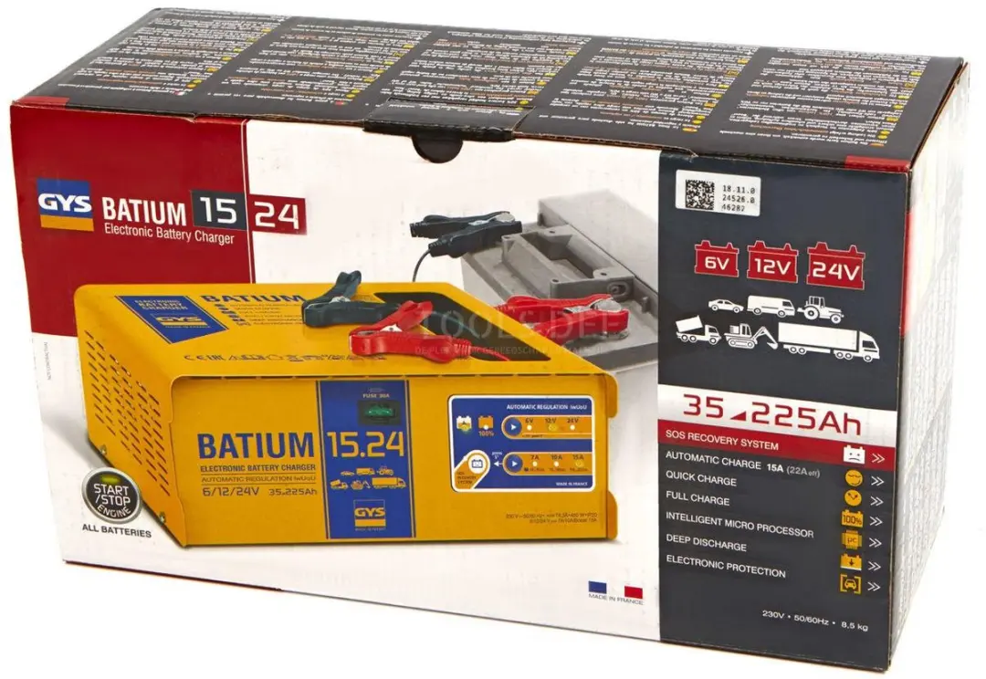Gys Acculader 6-12-24V