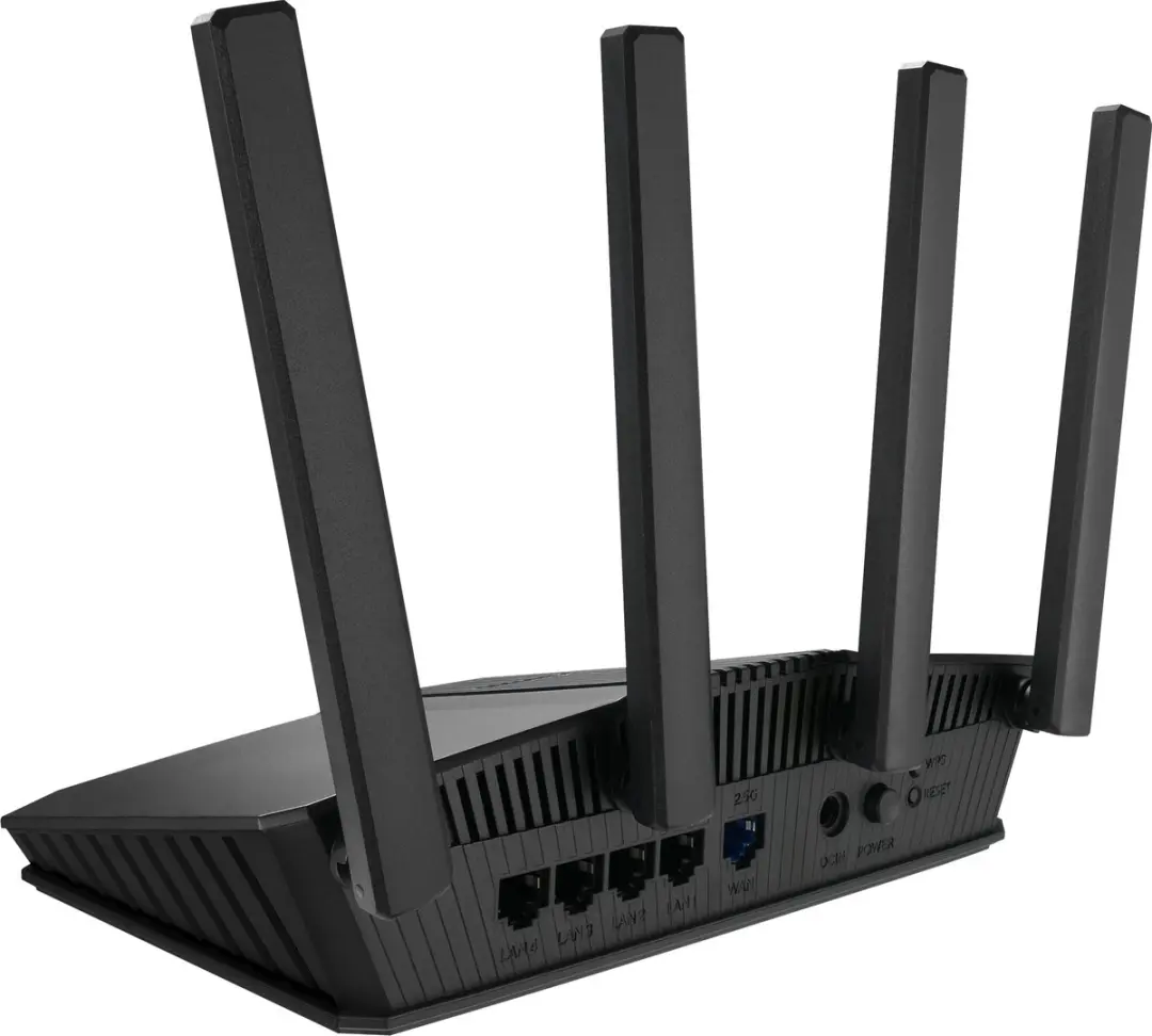 ASUS RT-BE55 Router - 6x Ethernet, 1x WAN - Zwart
