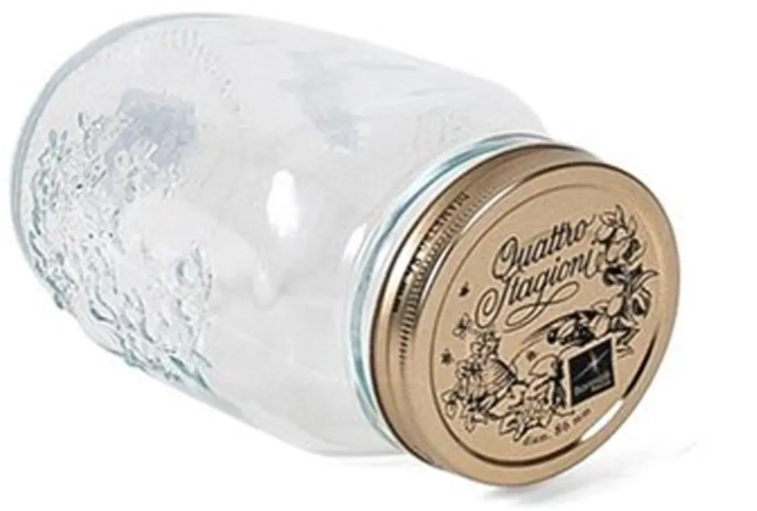 Bormioli Rocco Weckpot met draaideksel 1,5L - 2 Stuks