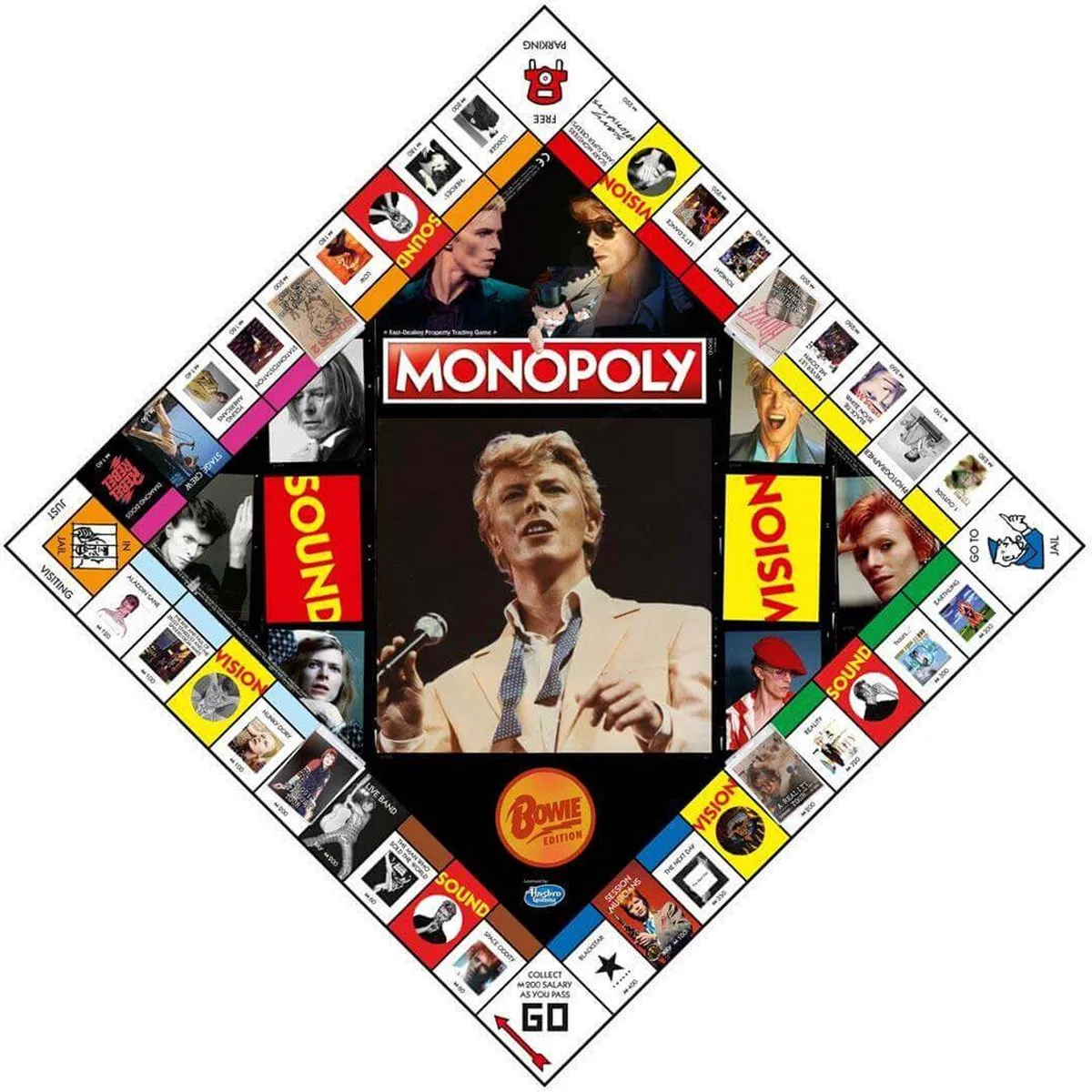 Winning Moves Monopoly David Bowie Edition