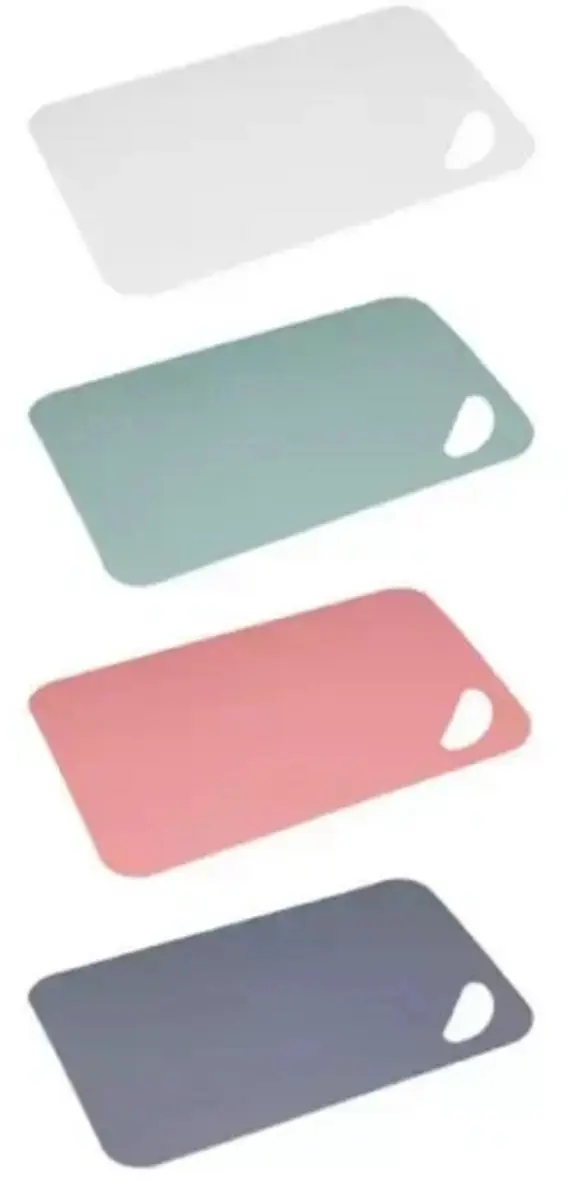 Excellent Houseware Flexibele Snijplanken 4-delig - 29x19cm - Assorti Kleuren