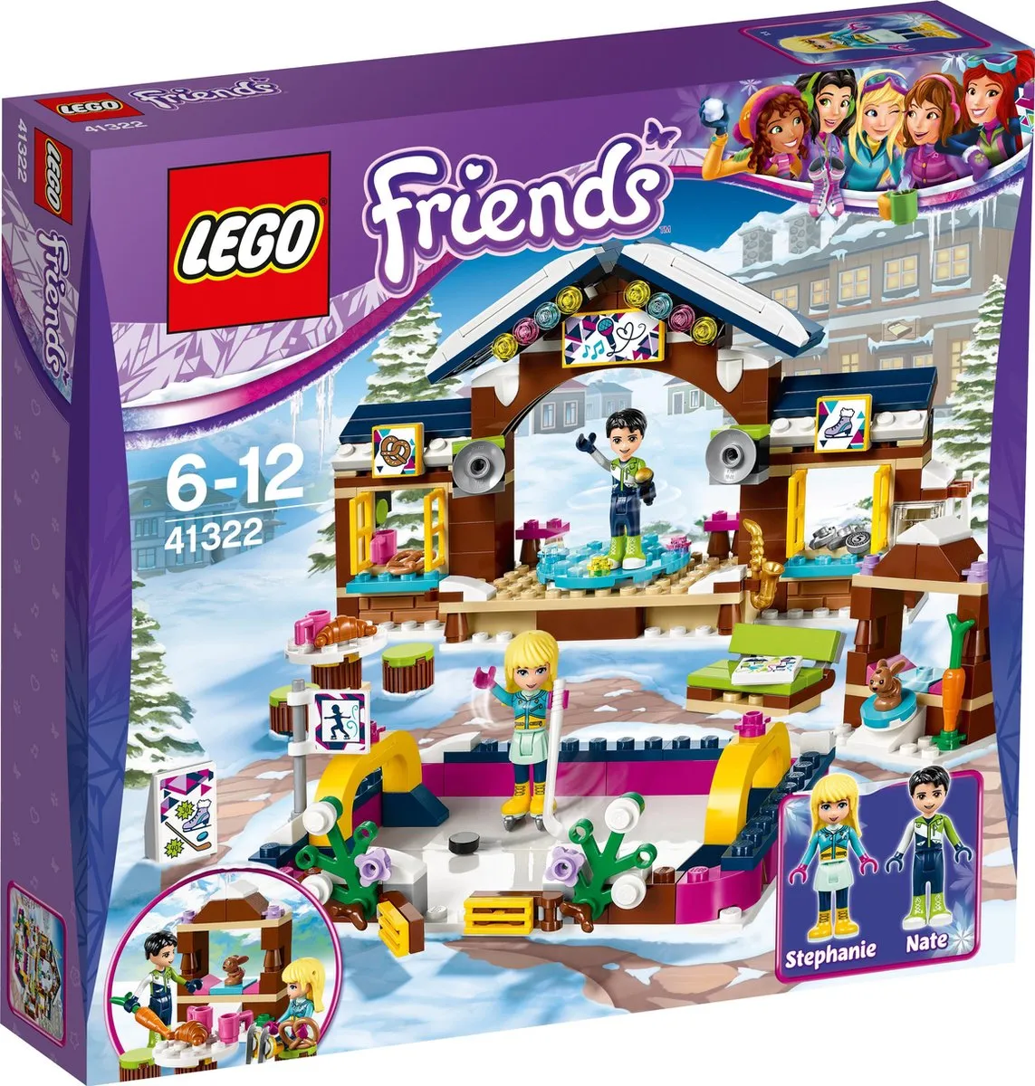 LEGO Friends Wintersport IJsbaan 41322