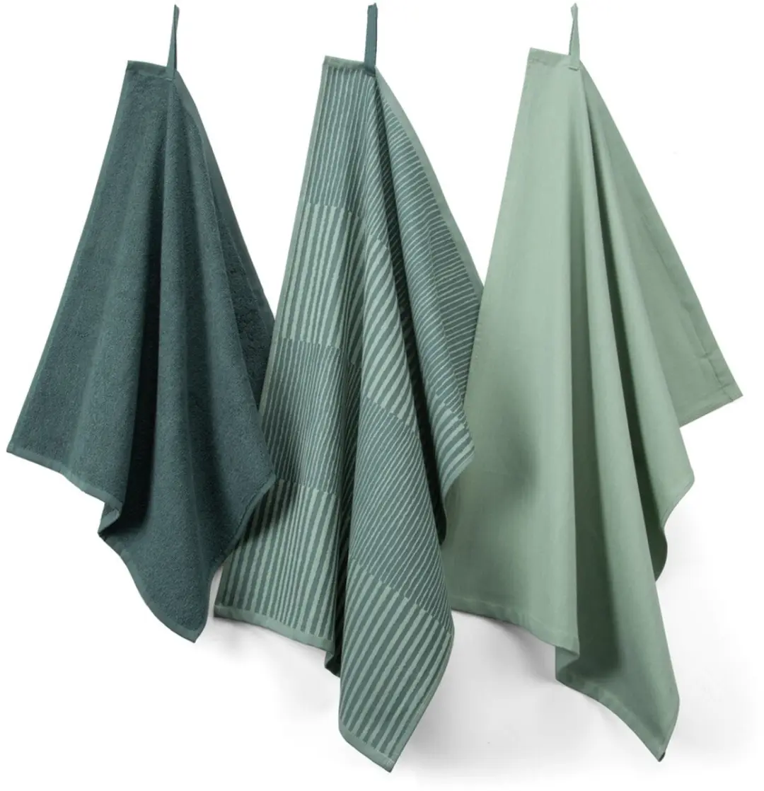 Brabantia Keukenset 100% Katoen Groen