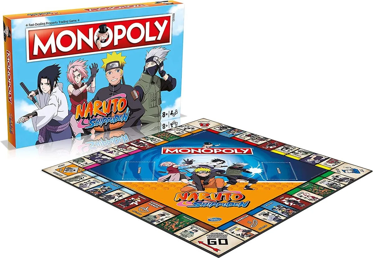 Winning Moves Naruto Monopoly - Bordspel in het Engels