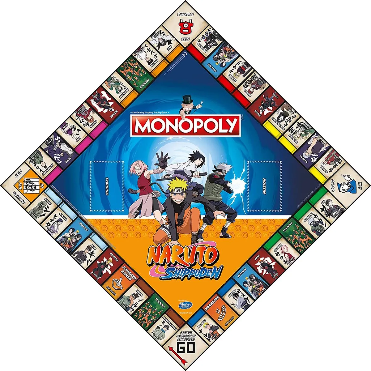 Winning Moves Naruto Monopoly - Bordspel in het Engels