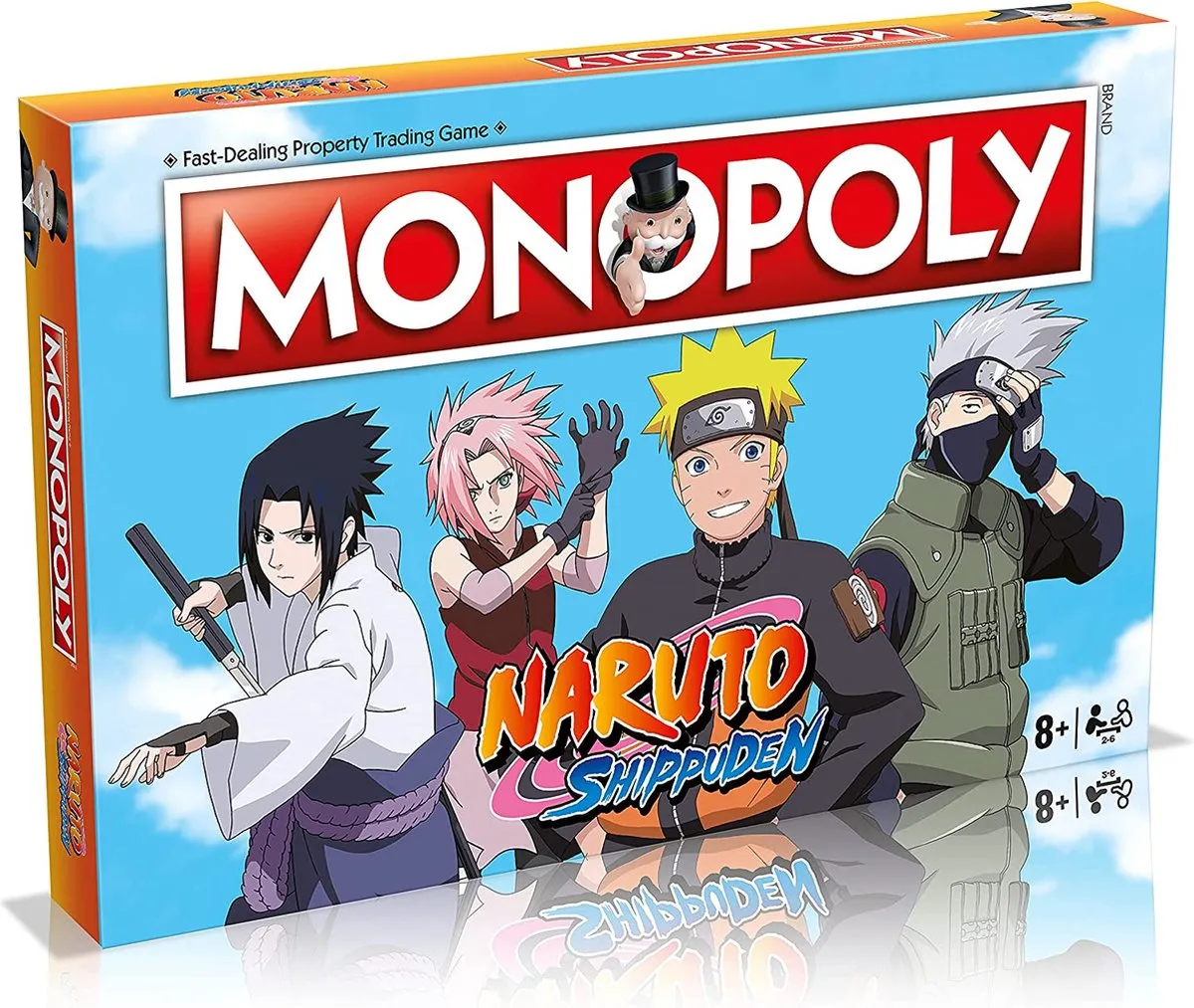 Winning Moves Naruto Monopoly - Bordspel in het Engels