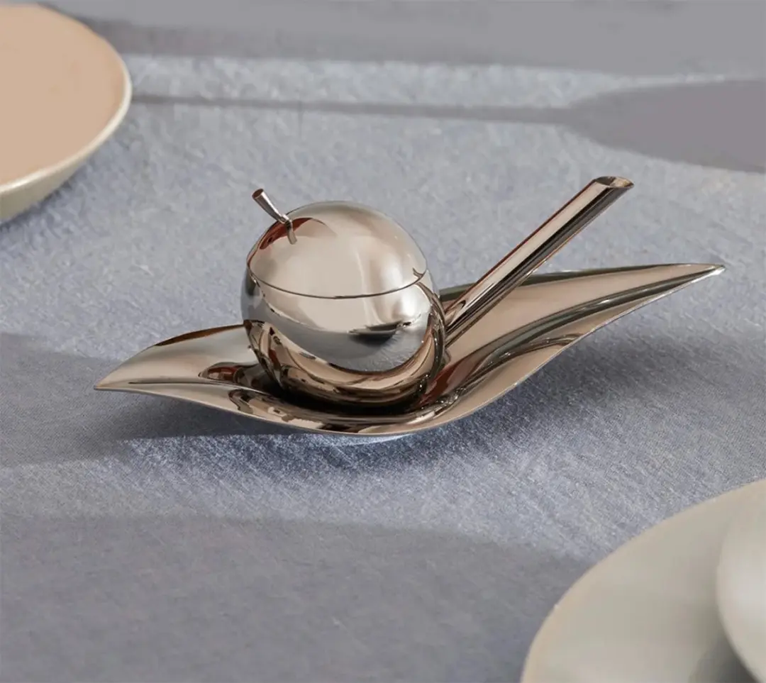 Alessi Taste-Huile Olijfolieproever PW01 - 5cl - Zilver