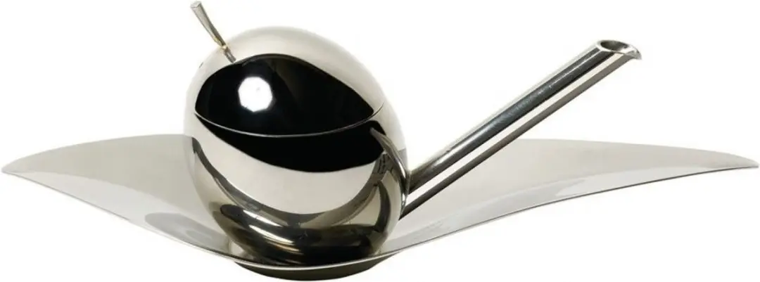 Alessi Taste-Huile Olijfolieproever PW01 - 5cl - Zilver