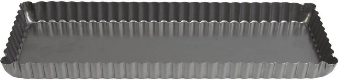 Ibili Bakvorm 35x11cm - Losse bodem - Zwart
