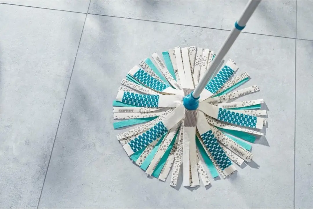 Leifheit 3-in-1 Power Vervangingskop Mop 52066 - Turquoise/Wit