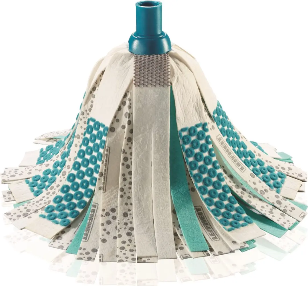 Leifheit 3-in-1 Power Vervangingskop Mop 52066 - Turquoise/Wit - afbeelding 6 van 6