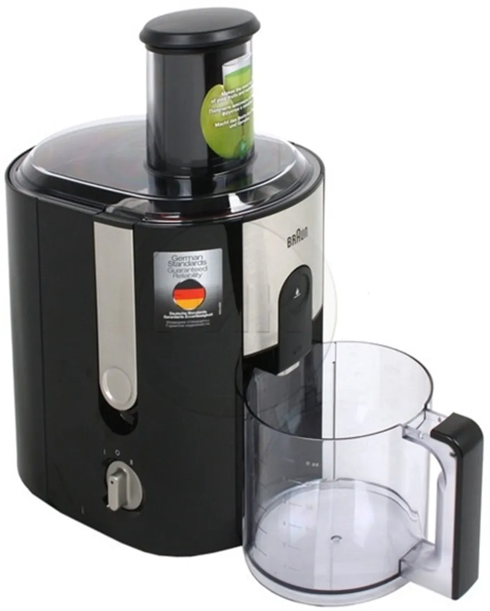 Braun IdentityCollection J500 Sapcentrifuge - 850W - Zwart
