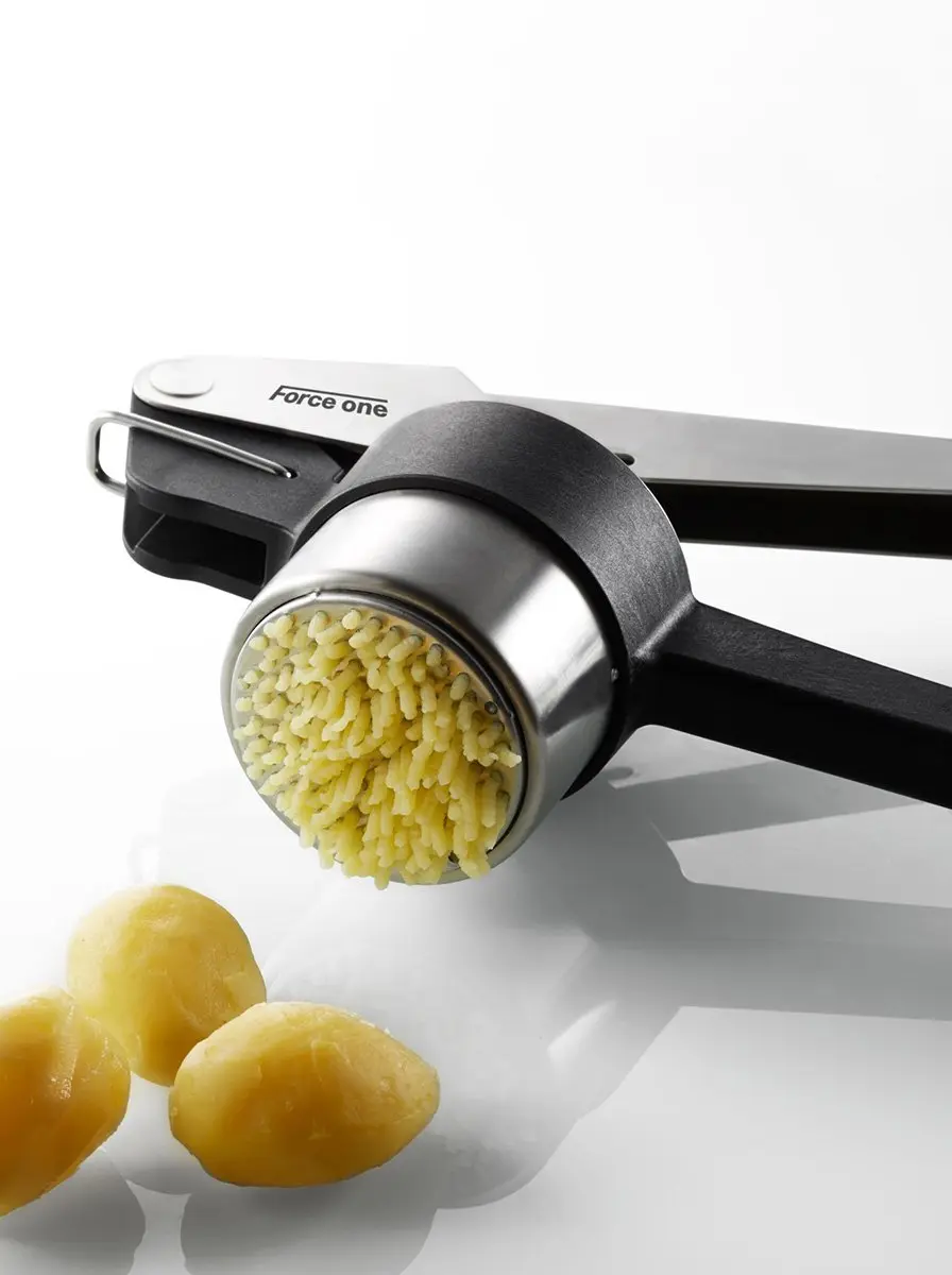 GEFU Force One Aardappelpers - RVS - 2 Schijven