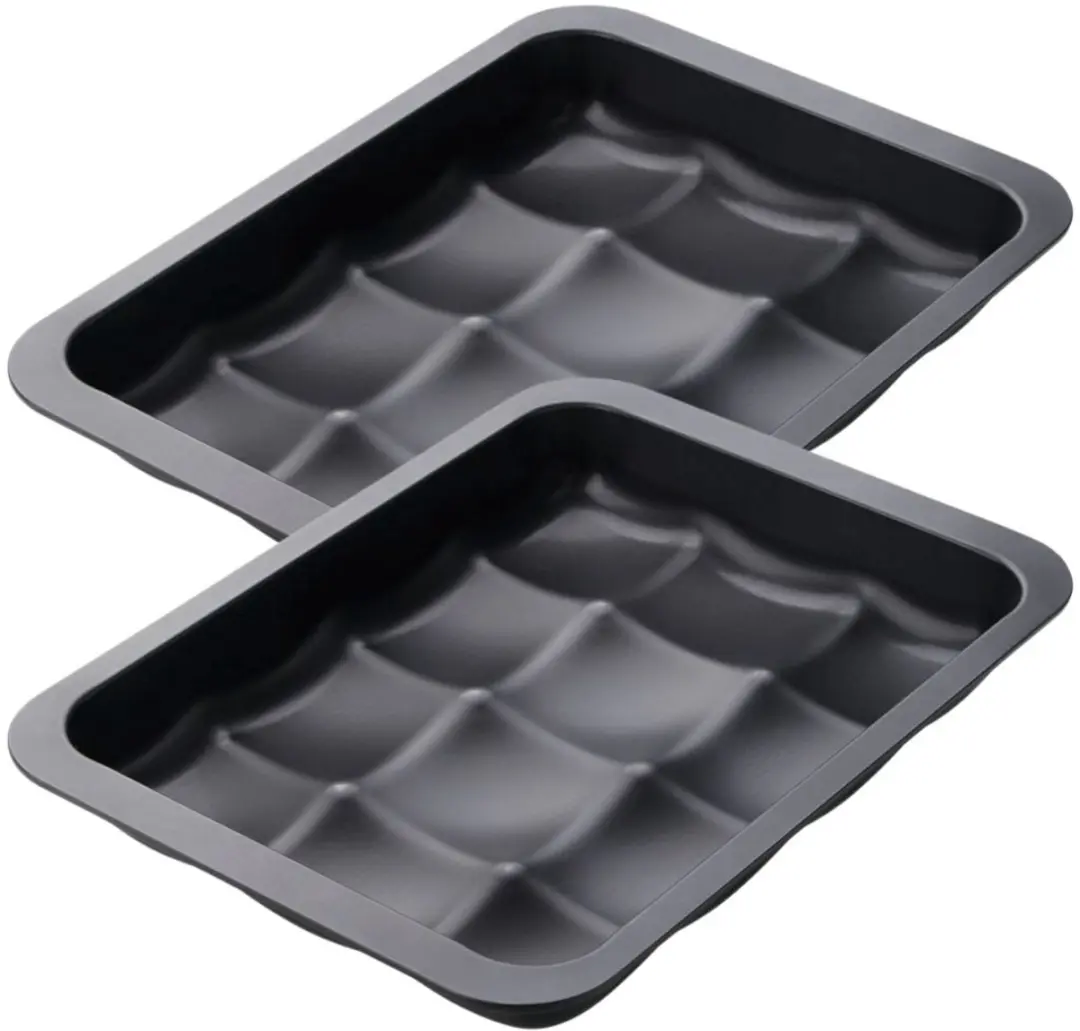 Zenker Set van 2 Mini Brood-/Briochevormen 36x27cm
