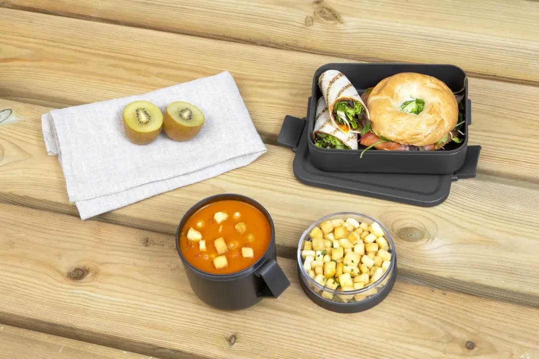 Brabantia Make & Take Lunchset 2-delig - Dark Grey
