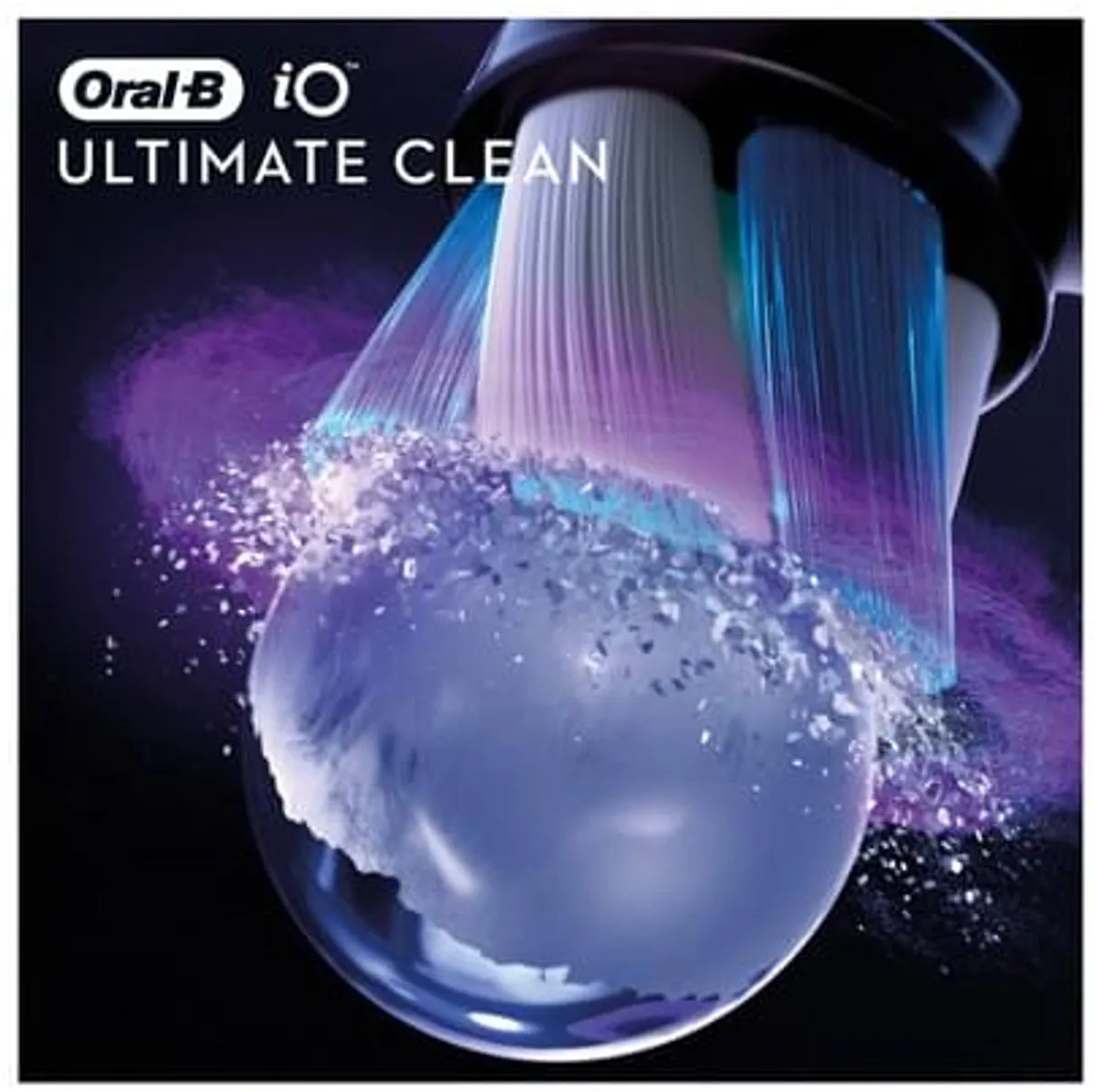 Oral-B iO Series Ultimate Clean Opzetborstels 4 Stuks - Zwart