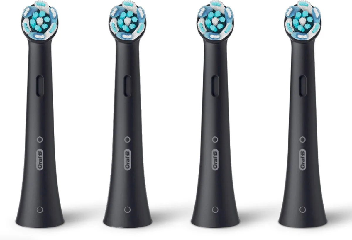 Oral-B iO Series Ultimate Clean Opzetborstels 4 Stuks - Zwart