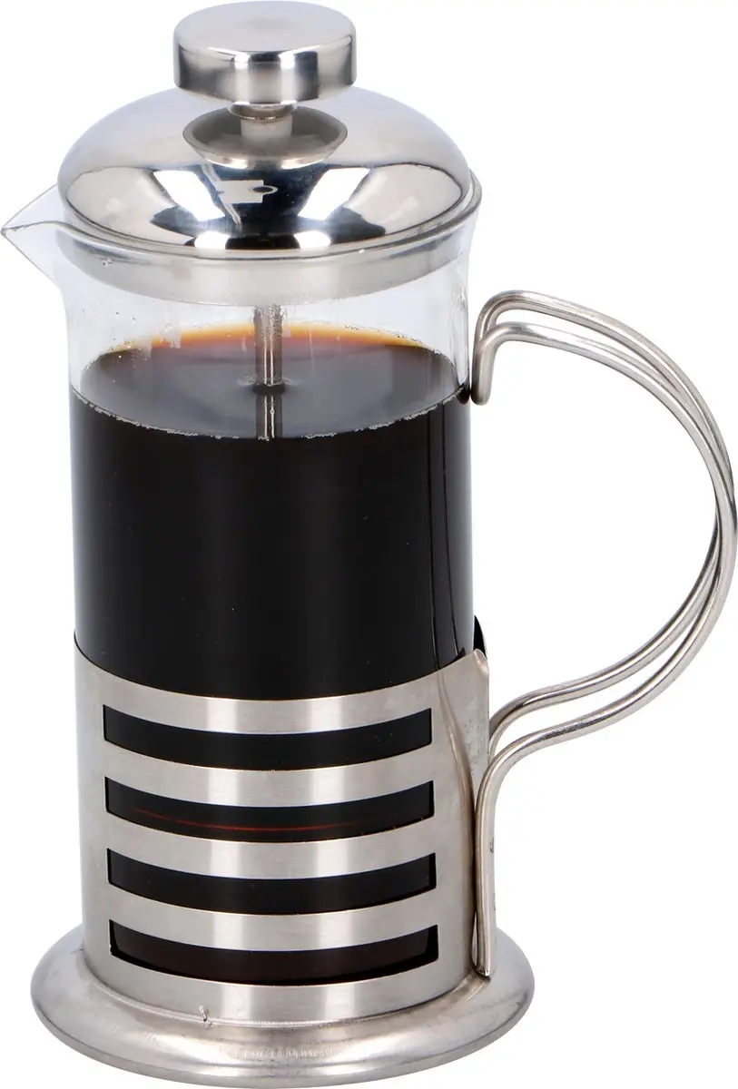 Alpina French Press 350ml - 3 Kopjes - Grijs - afbeelding 6 van 6
