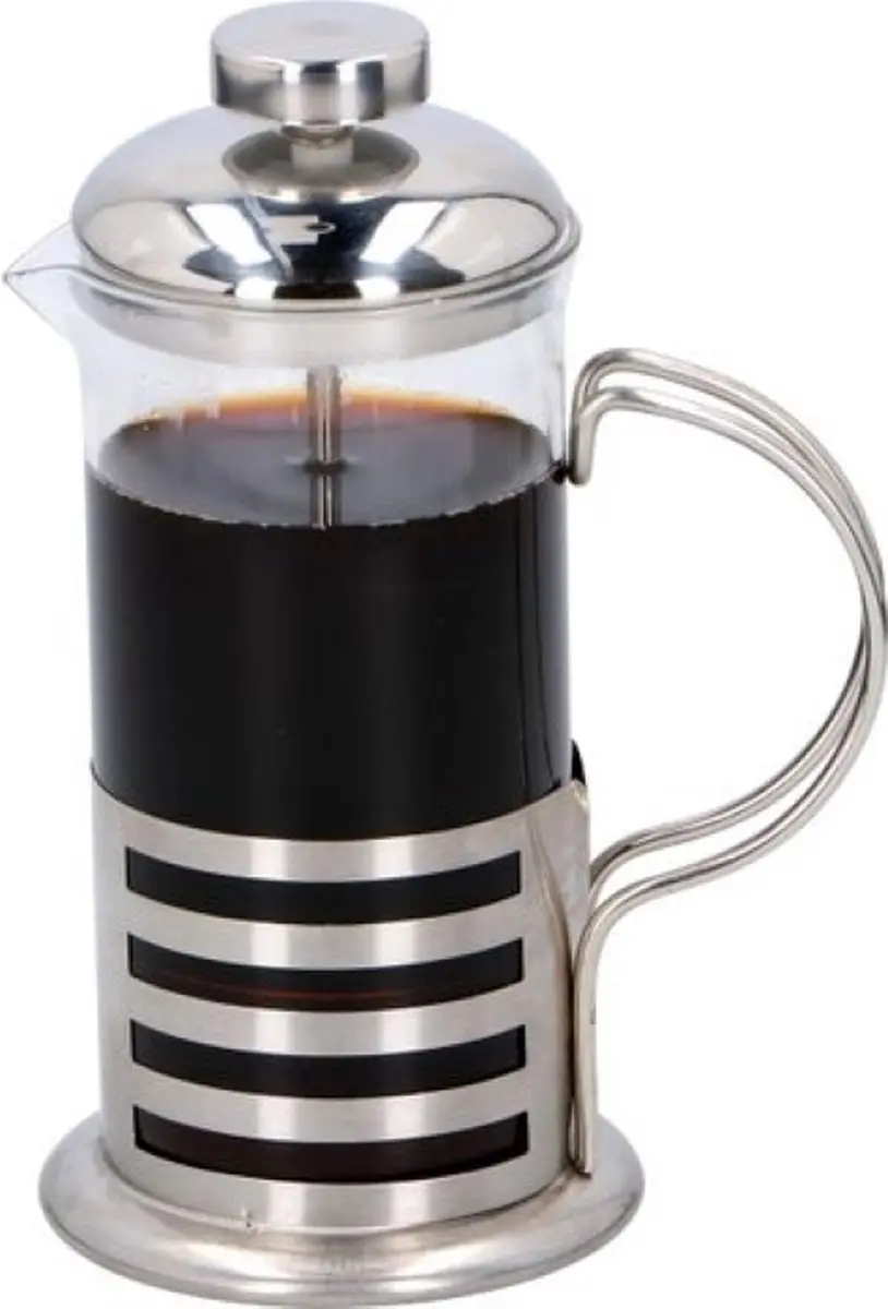 Alpina French Press 350ml - 3 Kopjes - Grijs