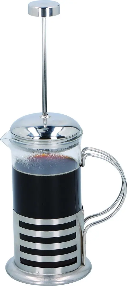 Alpina French Press 350ml - 3 Kopjes - Grijs