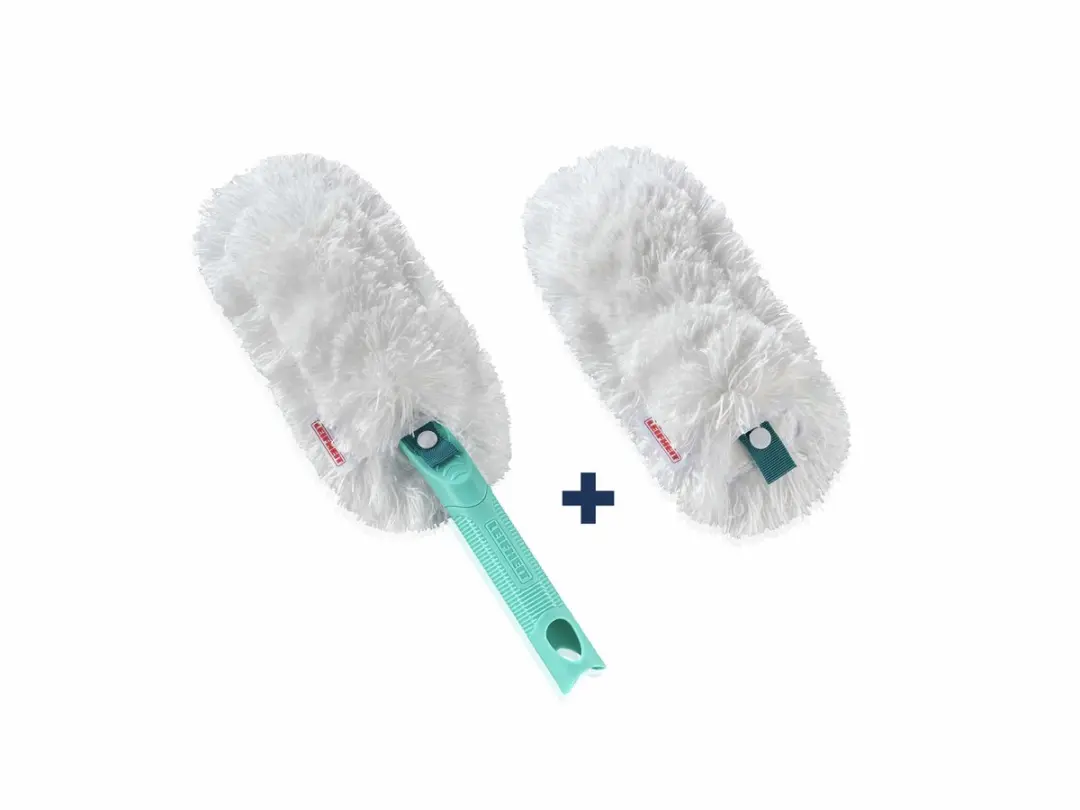 Leifheit Superduster M Plumeau Set - 2 Wasbare Overtrekken - afbeelding 6 van 6