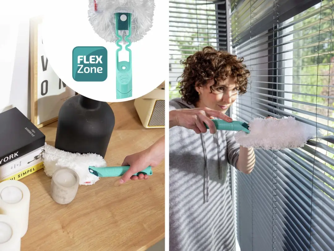 Leifheit Superduster M Plumeau Set - 2 Wasbare Overtrekken