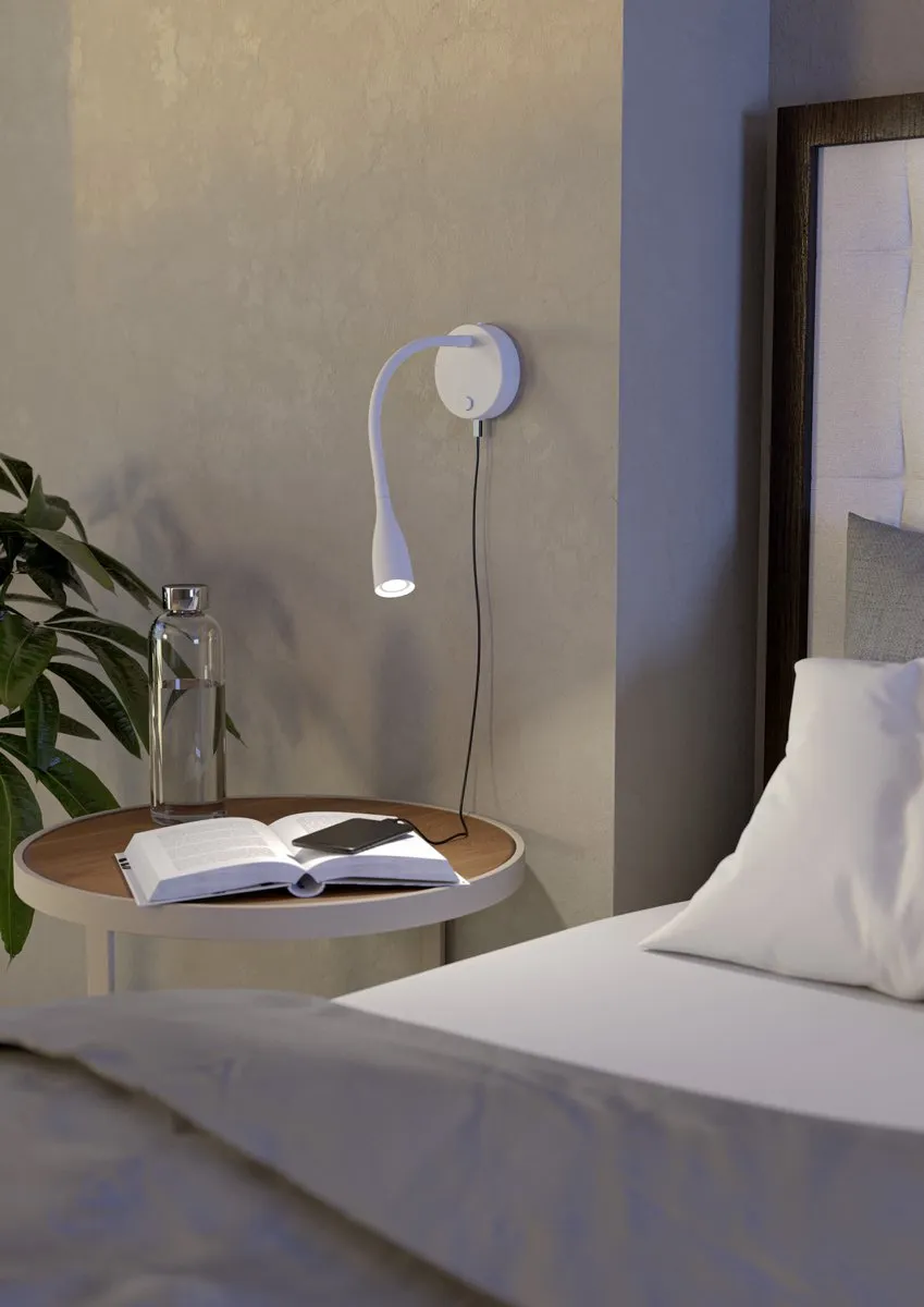 Eglo Olivandino 1 LED Wandlamp Ø11cm - Wit