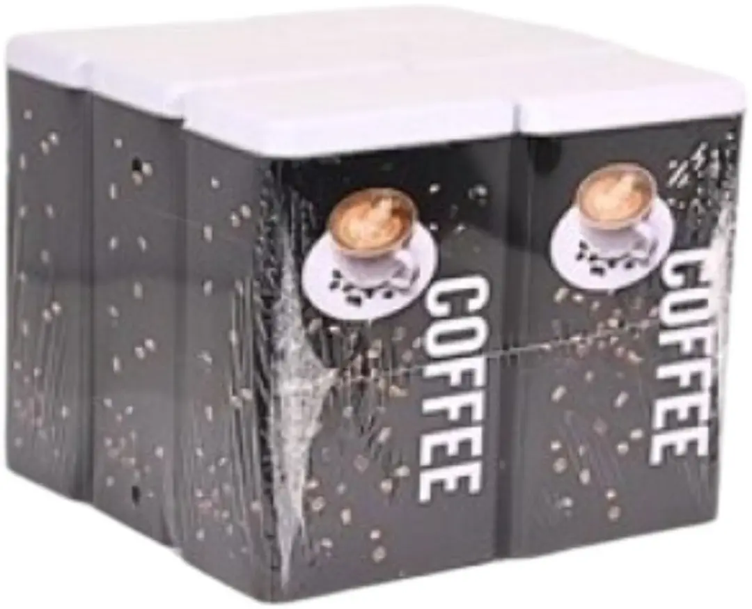 Excellent Houseware Koffieblik 800ml - Zwart