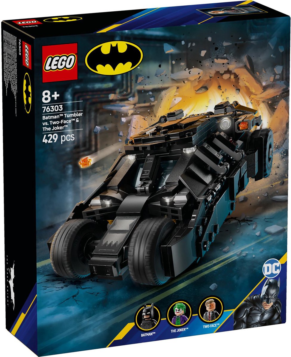 LEGO DC Batman™: Batman Tumbler vs. Two-Face™ en The Joker™ - 76303