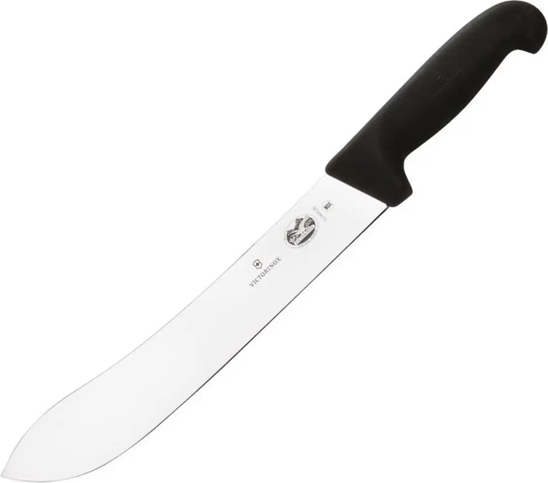 Victorinox Fibrox Slagersmes 25,5cm C675 - Zwart